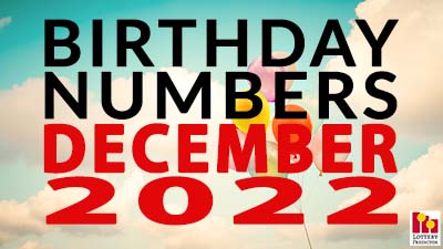 Birthday Lottery Numbers For November 2022