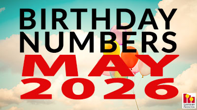 Birthday Lottery Numbers For May