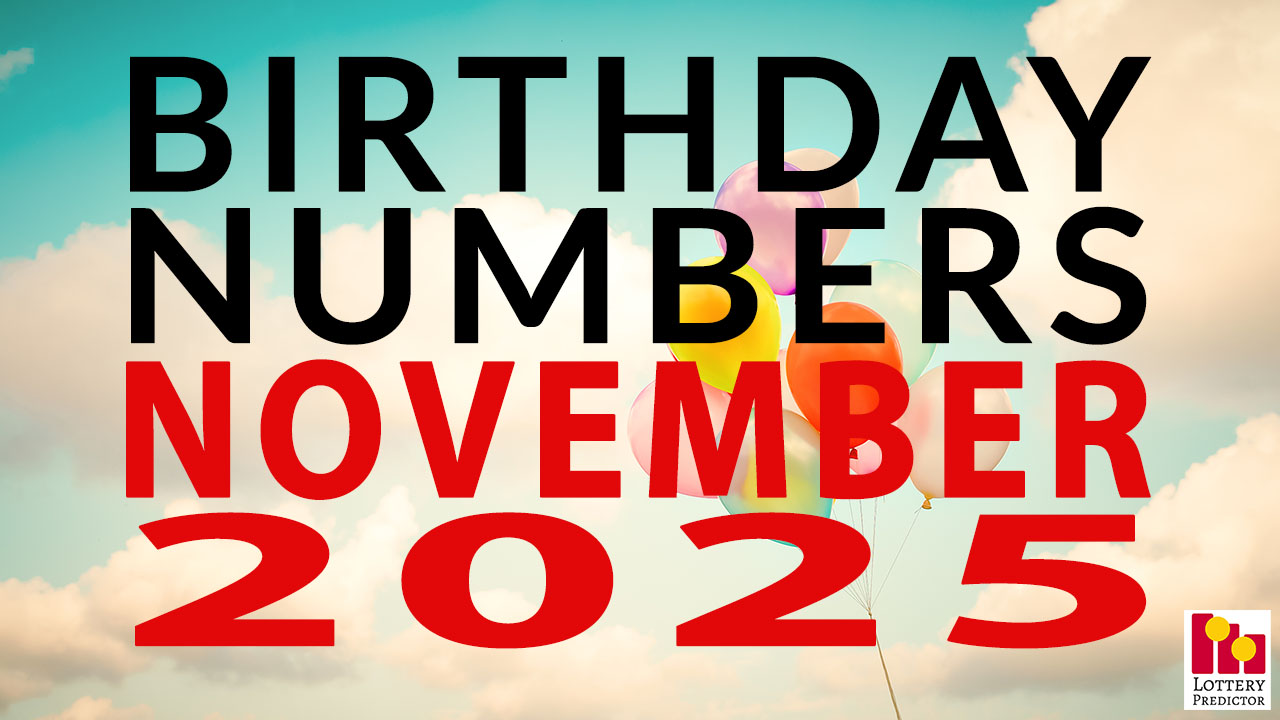 Birthday Lottery Numbers For November