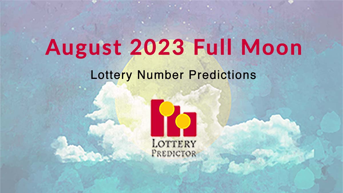 August 2023 Full Blue Moon Lottery Numbers