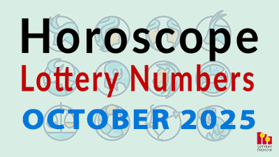 Horoscope Lottery Predictions For October 2025