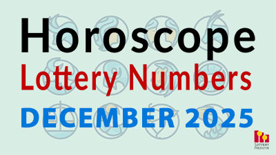 Horoscope Lottery Predictions For December 2025