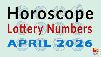 Horoscope Lottery Predictions For April 2026