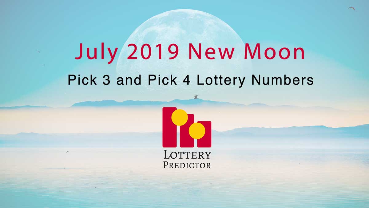 July New Moon Pick 3 and Pick 4 Lottery Number Predictions
