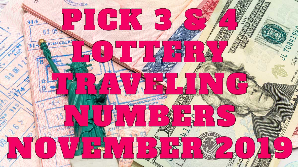 Hot Traveling Lottery Numbers November 2019