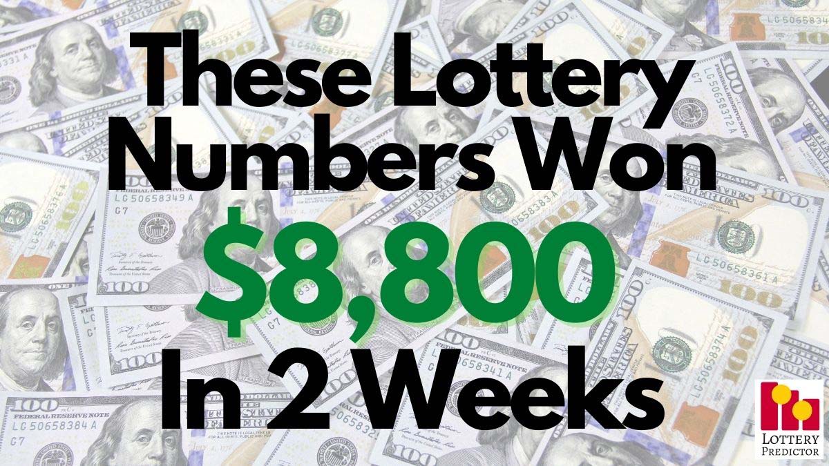 These Lottery Numbers Have Won $8,800 In 2 Weeks!