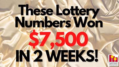 These Lottery Numbers Made $10,000 In 2 Weeks!