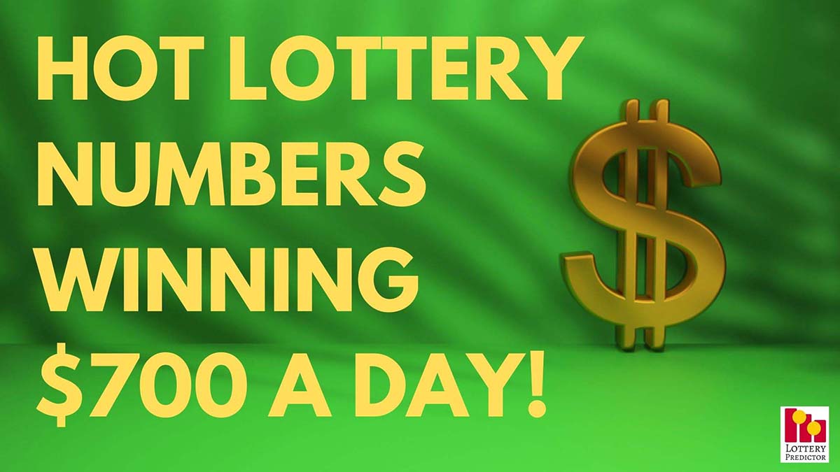 Hot Lottery Numbers Winning $700 A Day!