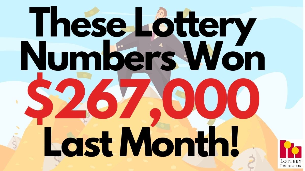 These Lottery Numbers Win $267,000 Last Month!