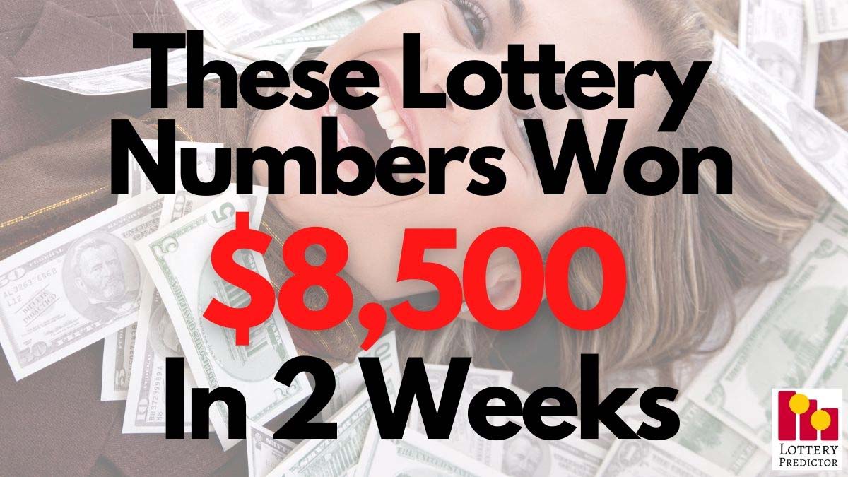 These Lottery Numbers Have Won $8,500 In 2 Weeks!