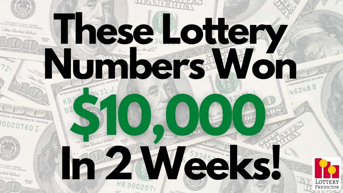 These Lottery Numbers Have Won $10,000 In 2 Weeks!