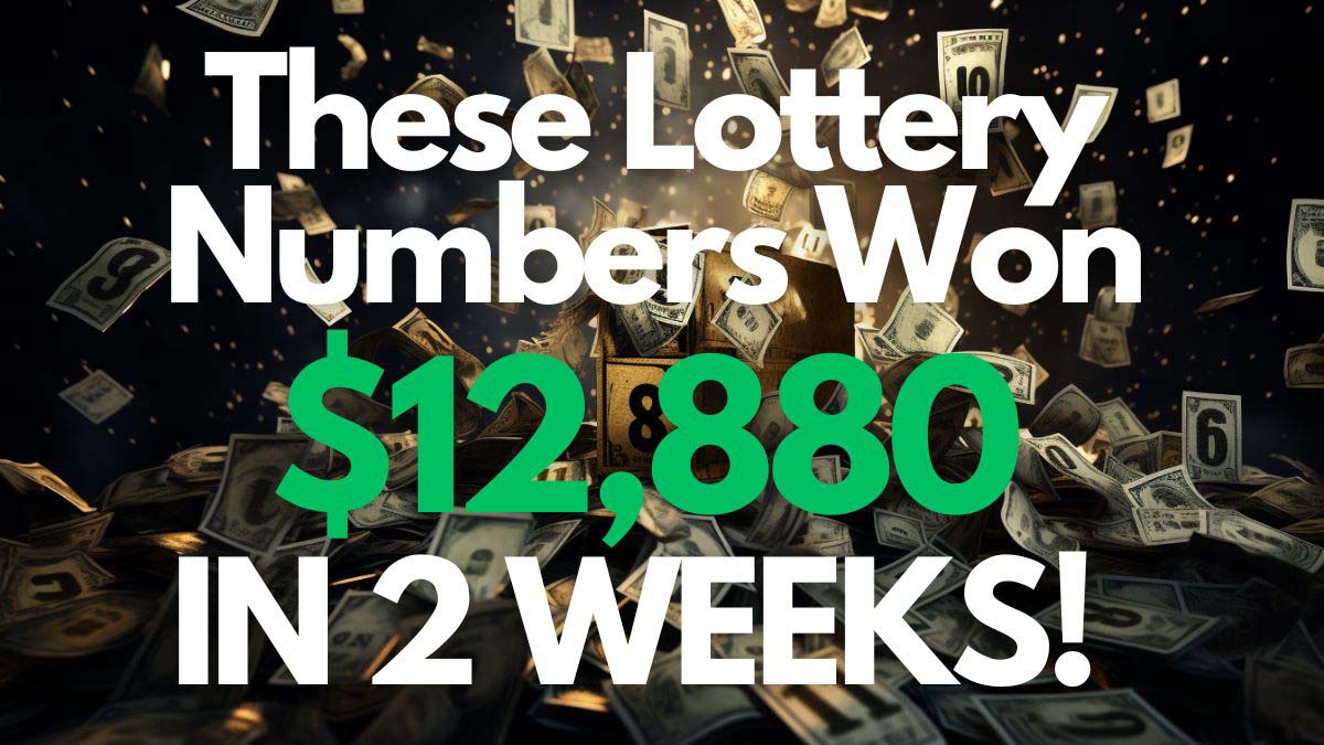 These Lottery Numbers Made $12,880 In 2 Weeks!