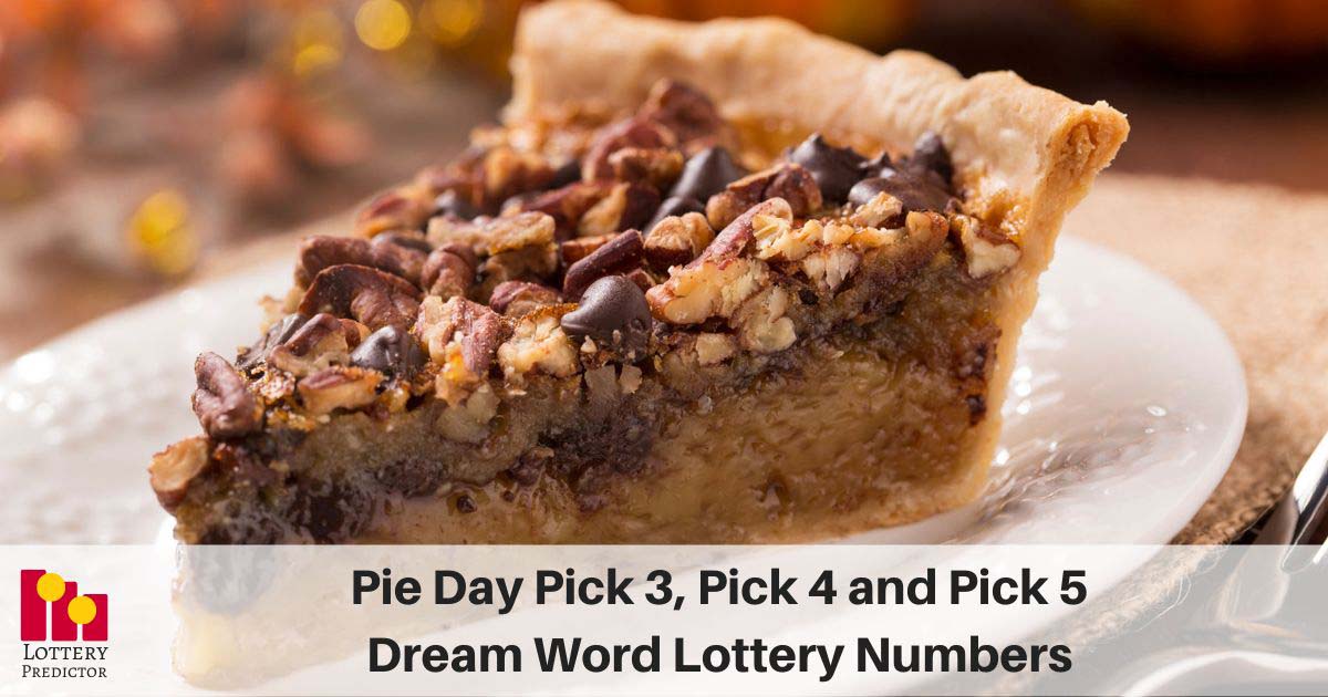 Lucky Pie Day Lottery Numbers