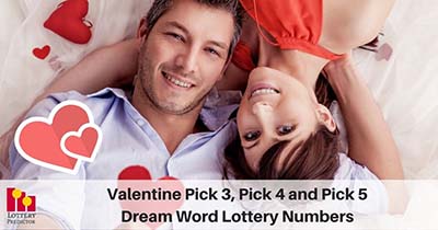 Valentine's Day Lucky Lottery Dream Numbers
